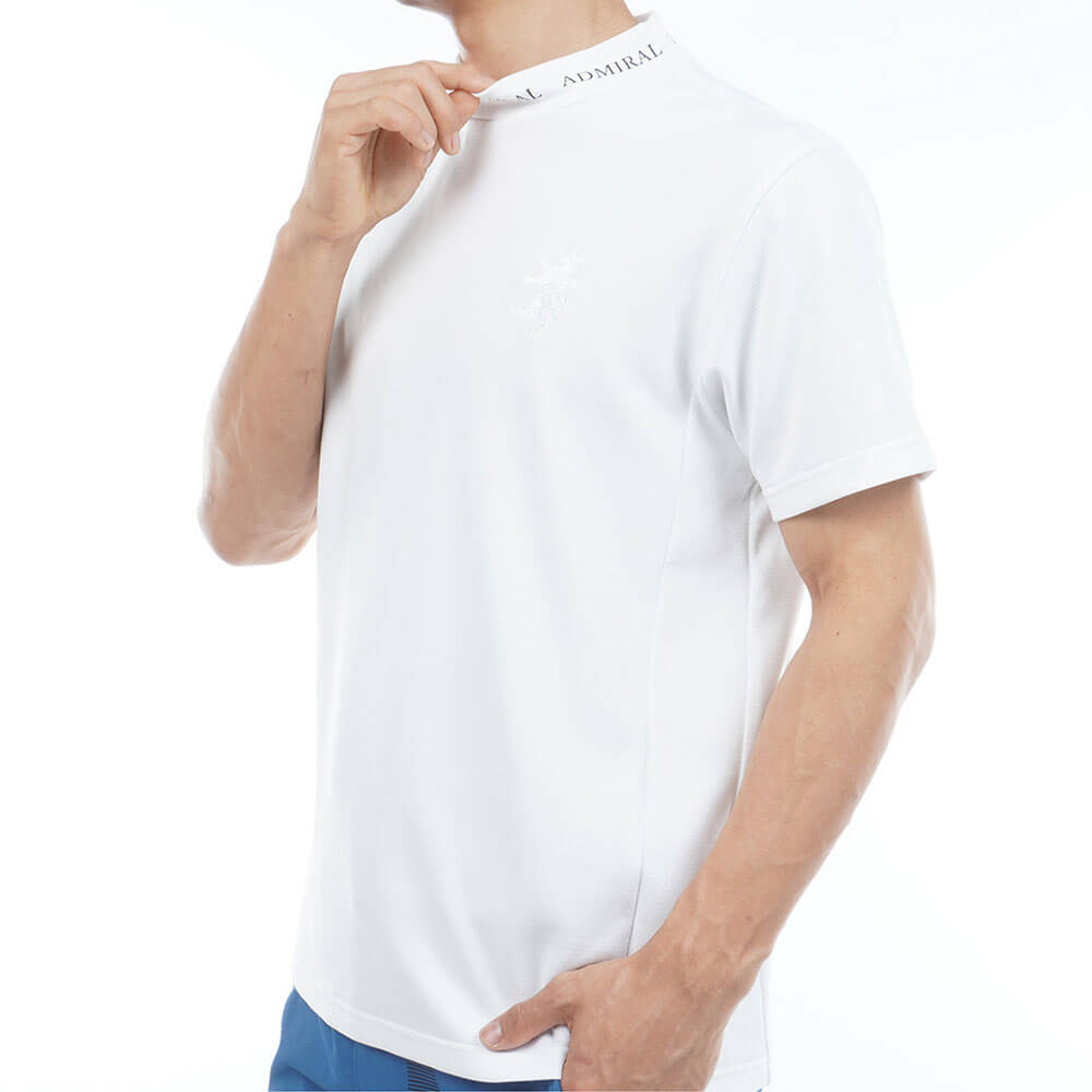 アドミラル Admiral　メンズ カラタッチ ランパント 半袖 モックネック シャツ ADMA619　2026年モデル 詳細4