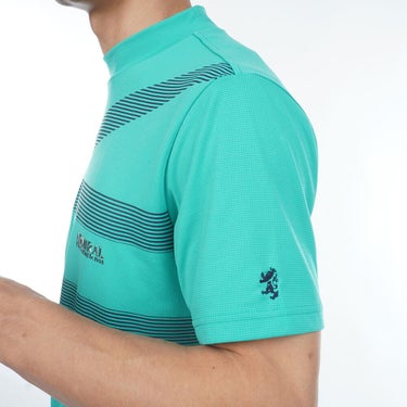 アドミラル Admiral　メンズ カラタッチプラス UJプリント 半袖 モックネック シャツ ADMA636　2026年モデル 詳細11