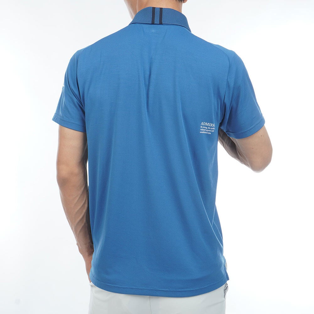 アドミラル Admiral　メンズ カラタッチプラス ロゴ 半袖 ポロシャツ ADMA638　2026年モデル 詳細13