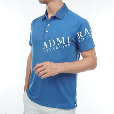 アドミラル Admiral　メンズ カラタッチプラス ロゴ 半袖 ポロシャツ ADMA638　2026年モデル 詳細14