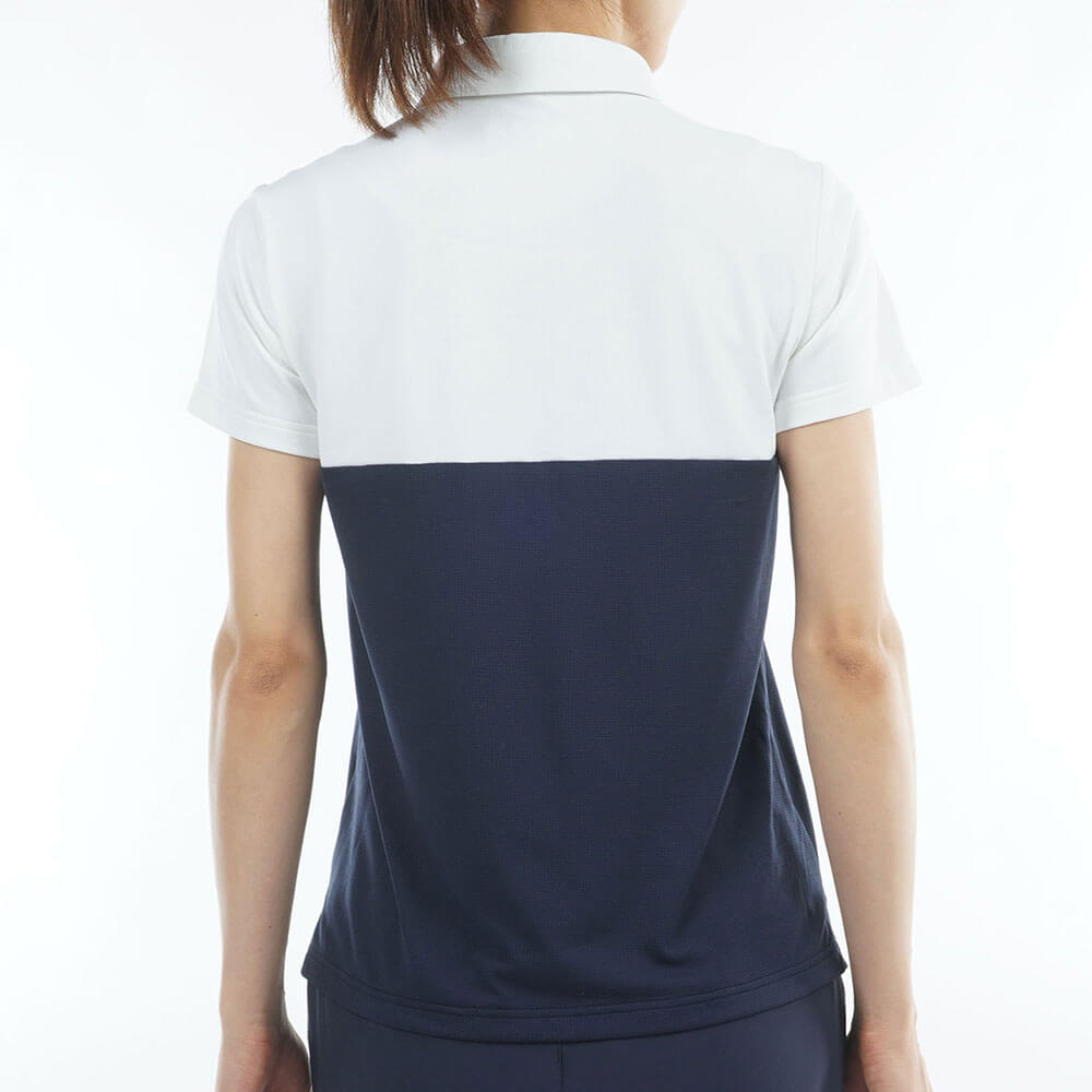 アドミラル Admiral　レディース カラタッチプラス ツートンカラー 半袖 ポロシャツ ADLA623　2026年モデル 詳細3