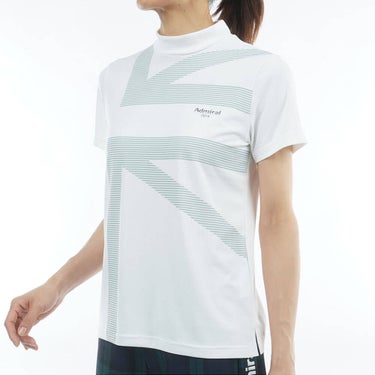 アドミラル Admiral　レディース カラタッチプラス UJ 半袖 モックネック シャツ ADLA632　2026年モデル 詳細4