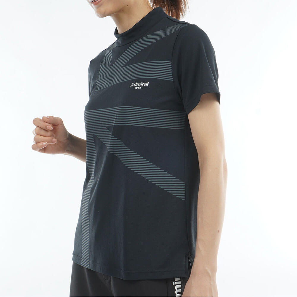 アドミラル Admiral　レディース カラタッチプラス UJ 半袖 モックネック シャツ ADLA632　2026年モデル 詳細7