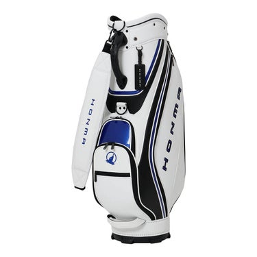 本間ゴルフ　スポーツ メンズ キャディバッグ CB12604 WH/BK ホワイト/ブラック　2026年モデル ホワイト/ブラック