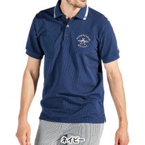 マンシングウェア Munsingwear　メンズ シアサッカー 半袖 ポロシャツ MG5SHS26M　2025年モデル