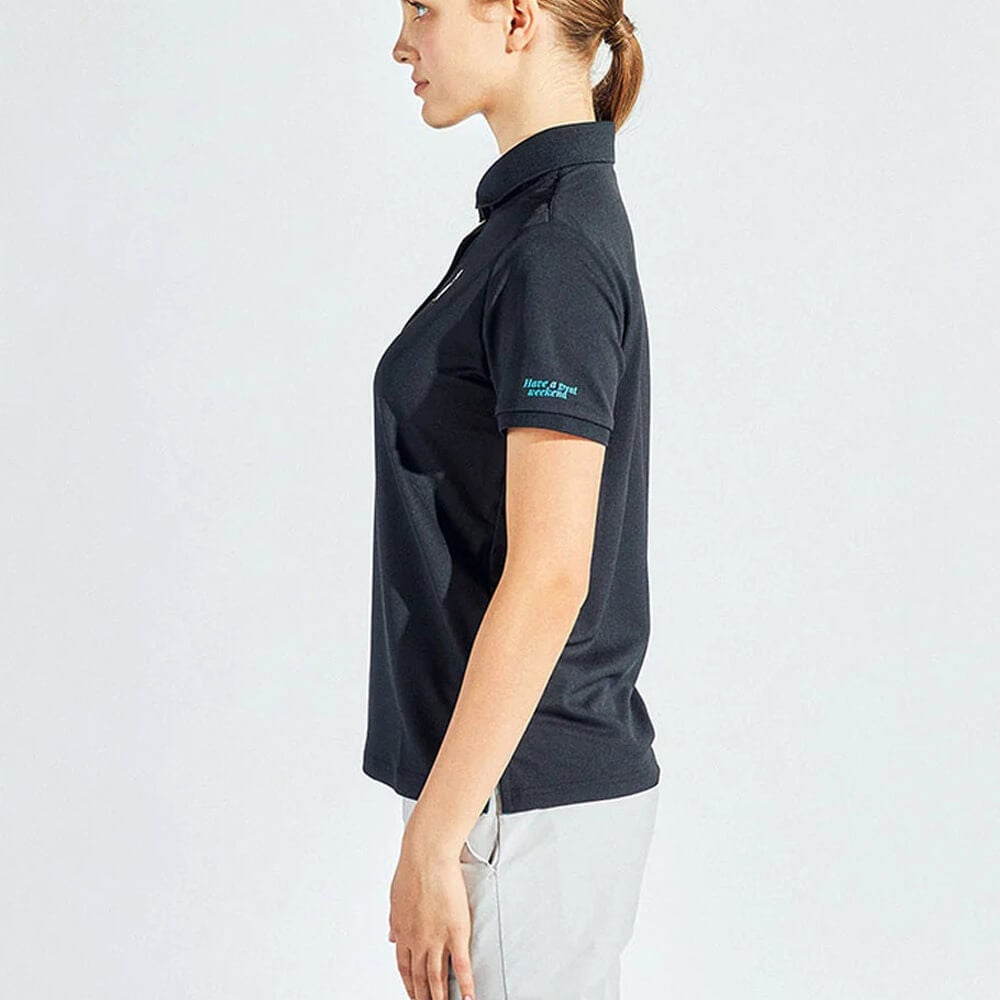 マンシングウェア Munsingwear　レディース 鹿の子 ペンギン刺繍 半袖 ポロシャツ MG5SHS81L　2025年モデル 詳細4