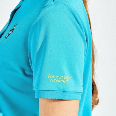 マンシングウェア Munsingwear　レディース 鹿の子 ペンギン刺繍 半袖 ポロシャツ MG5SHS81L　2025年モデル 詳細9