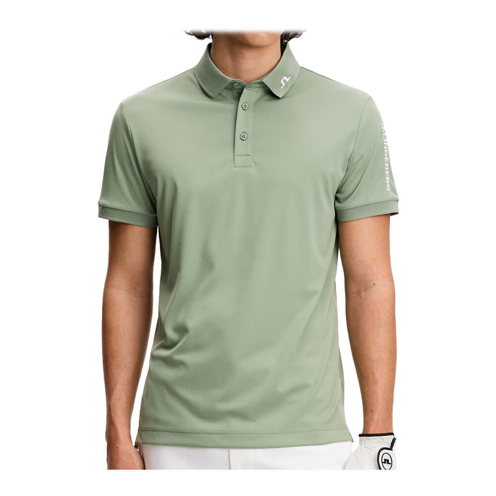Jリンドバーグ J.LINDEBERG　メンズ スリムフィット 半袖 ポロシャツ 071-25241 023 グリーン　2026年モデル グリーン