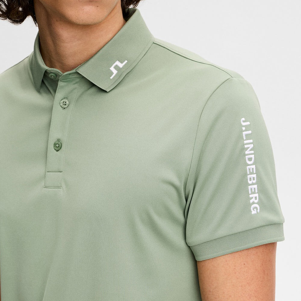 Jリンドバーグ J.LINDEBERG メンズ スリムフィット 半袖 ポロシャツ