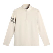 Jリンドバーグ J.LINDEBERG　メンズ 長袖 ハーフジップ プルオーバー 071-35211 006 アイボリー　2026年モデル