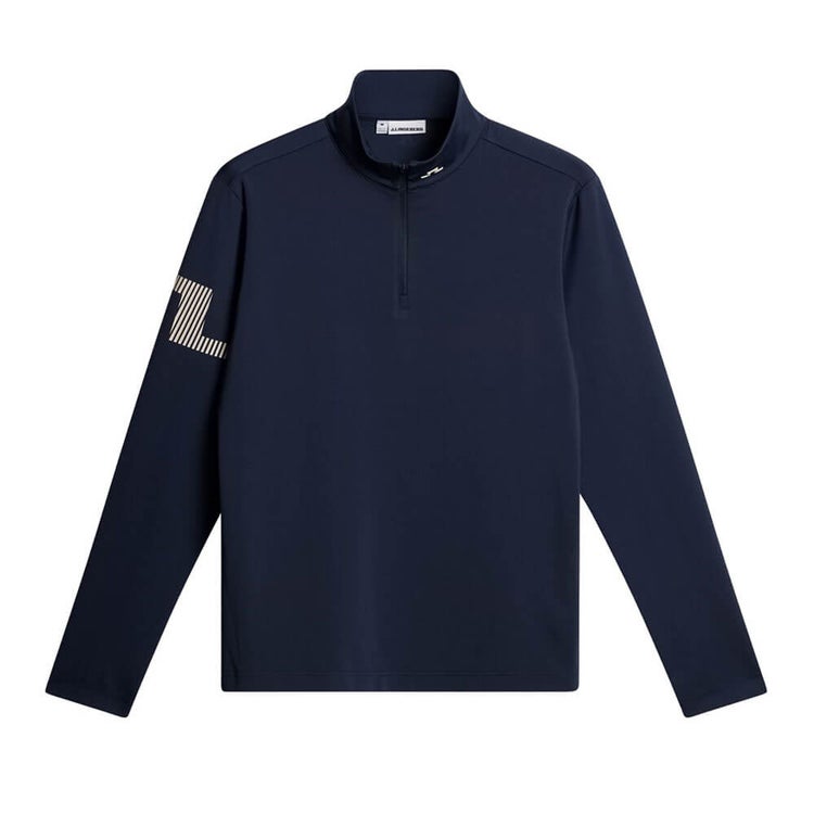 Jリンドバーグ J.LINDEBERG メンズ 長袖 ハーフジップ プルオーバー 