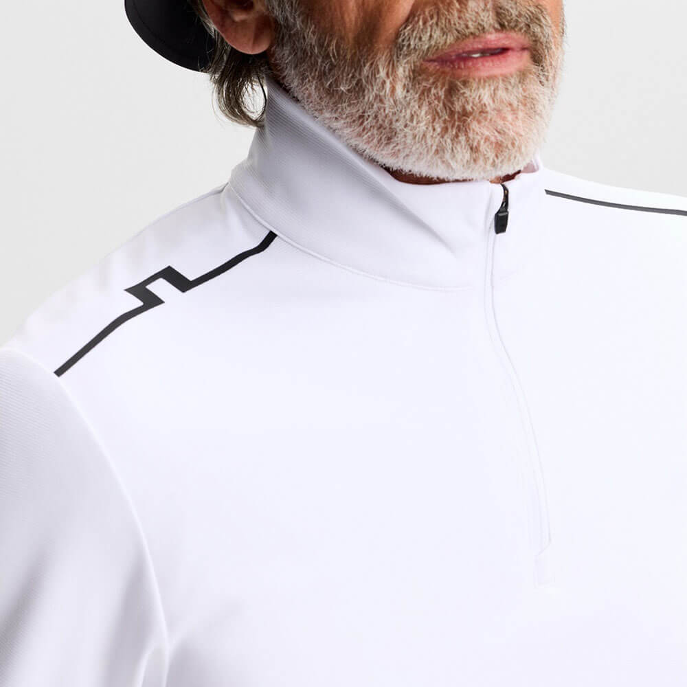 Jリンドバーグ J.LINDEBERG メンズ 長袖 ハーフジップ プルオーバー