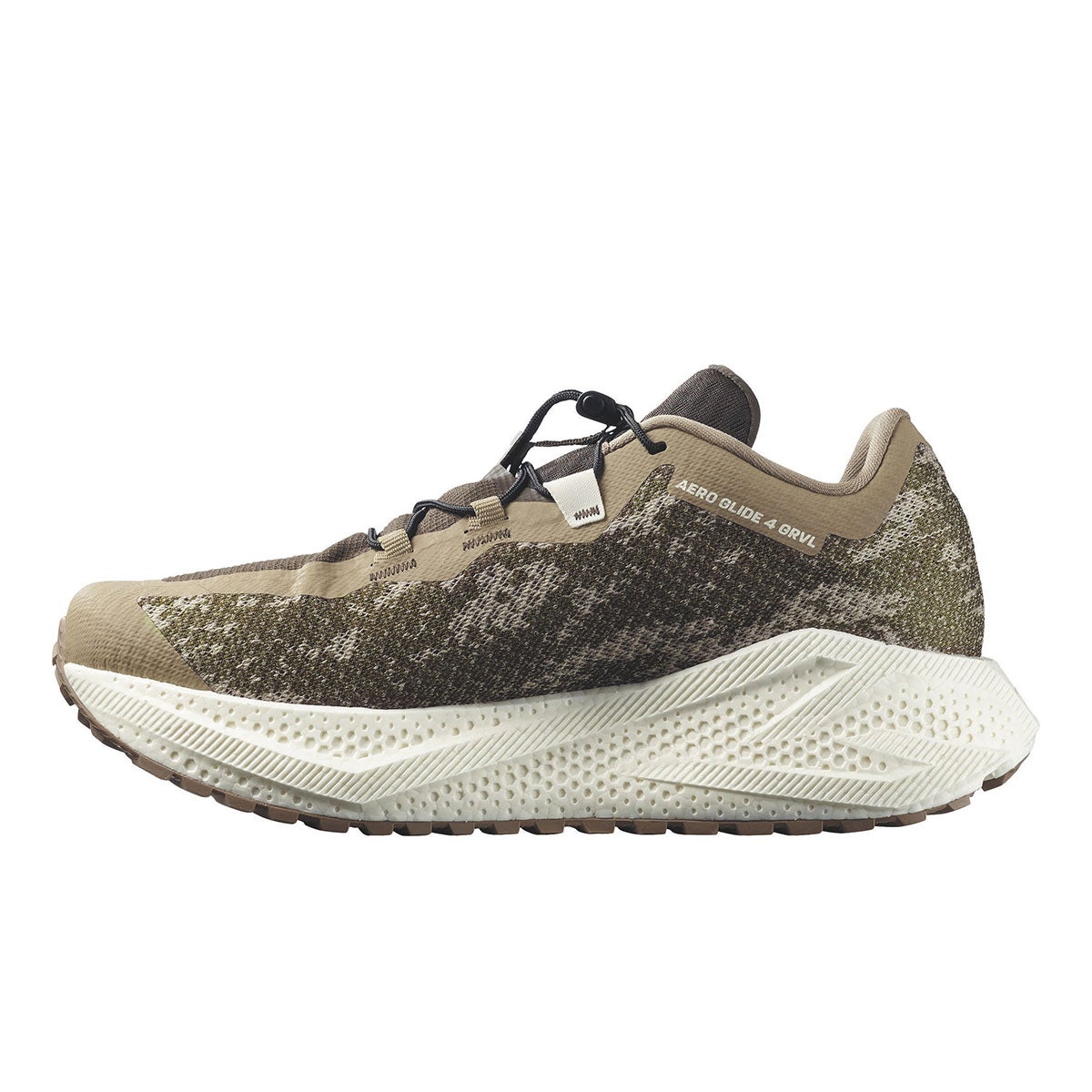 サロモン SALOMON　エアログライド4 グラベル AERO GLIDE 4 GRVL ランニングシューズ L49174600 2026 SAFARI/VANILLA ICE/EARTH BROWN 詳細3