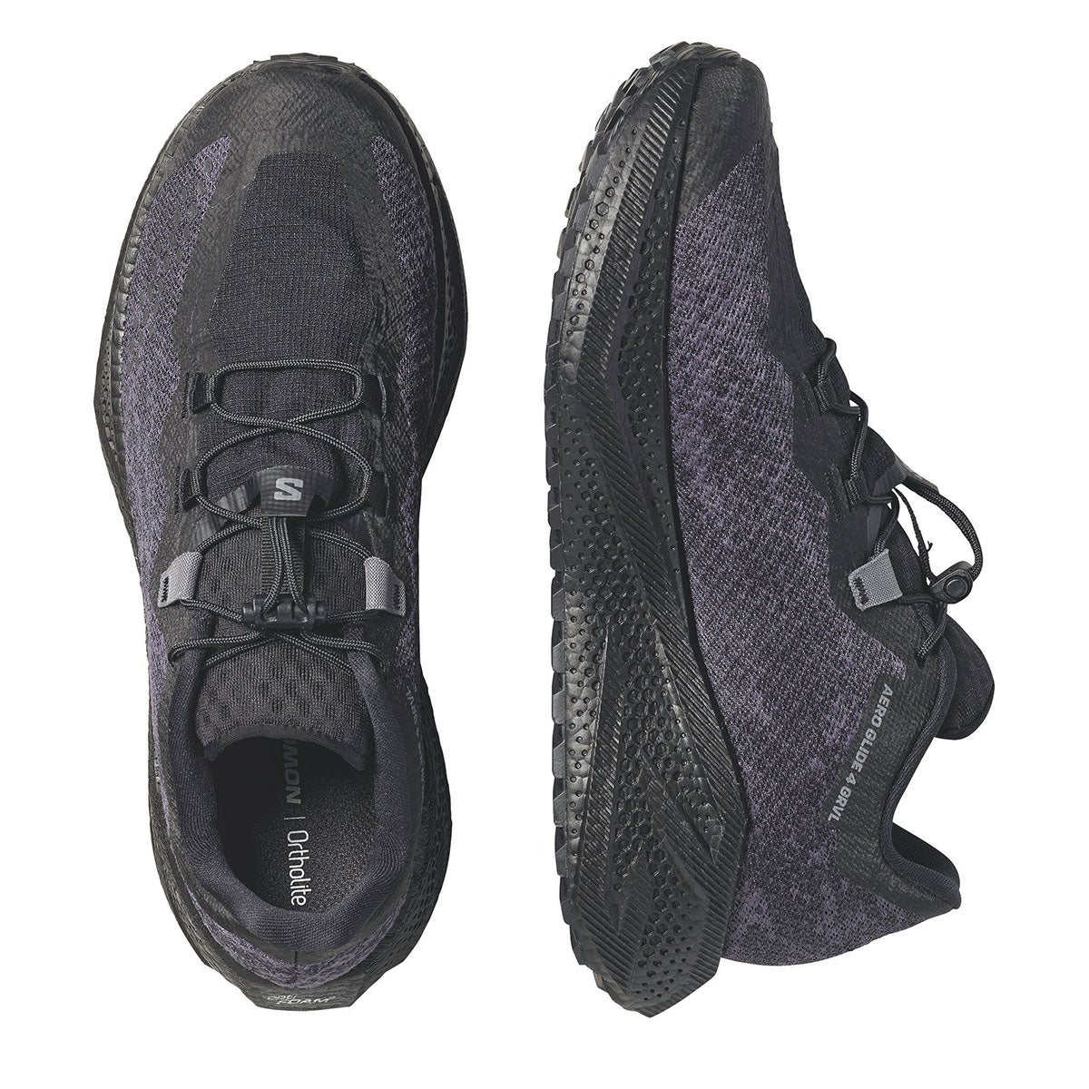 サロモン SALOMON　エアログライド4 グラベル AERO GLIDE 4 GRVL ランニングシューズ L49174400 2026 BLACK/ASPHALT/BLACK 詳細5