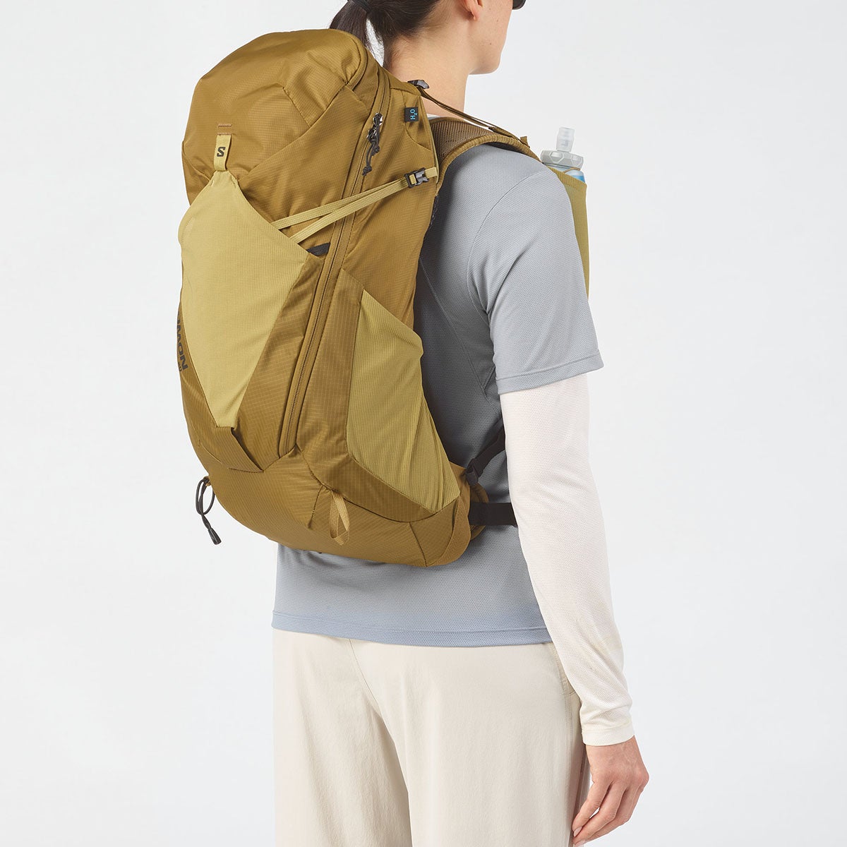 サロモン SALOMON　エアロトレック AEROTREK 20L バックパック LC2859500 2026 BRILLIANT OLIVE/WILLOW/BLACK 詳細4