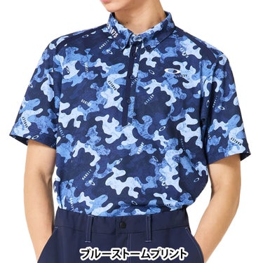 オークリー OAKLEY　メンズ カモフラージュ柄 半袖 ポロシャツ FOA408766　2026年モデル 詳細5