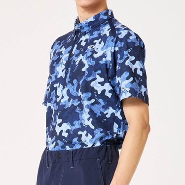 オークリー OAKLEY　メンズ カモフラージュ柄 半袖 ポロシャツ FOA408766　2026年モデル 詳細7