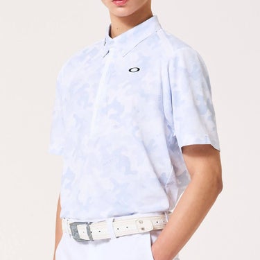 オークリー OAKLEY　メンズ カモフラージュ柄 半袖 ポロシャツ FOA408766　2026年モデル 詳細12