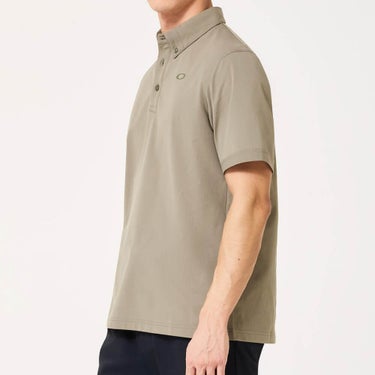 オークリー OAKLEY　メンズ シアサッカー 半袖 ポロシャツ FOA408802　2026年モデル 詳細4