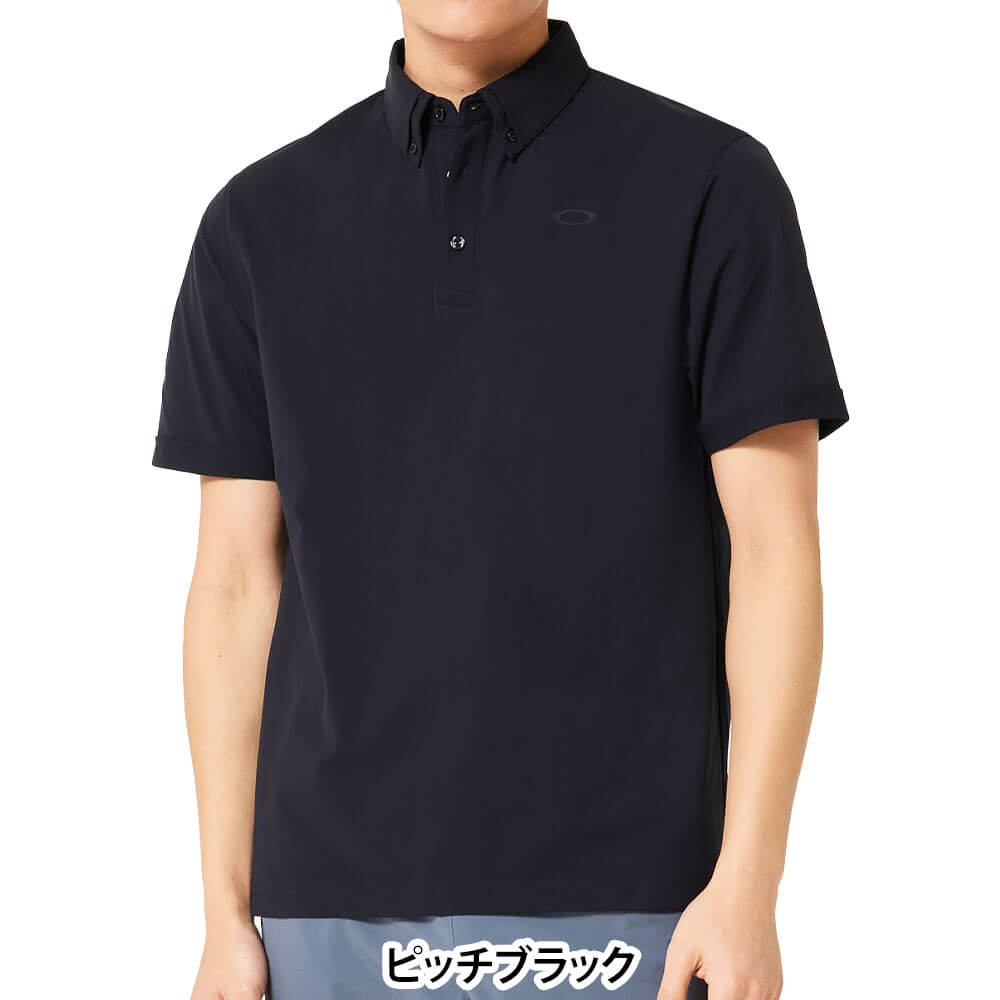 オークリー OAKLEY　メンズ シアサッカー 半袖 ポロシャツ FOA408802　2026年モデル 詳細8