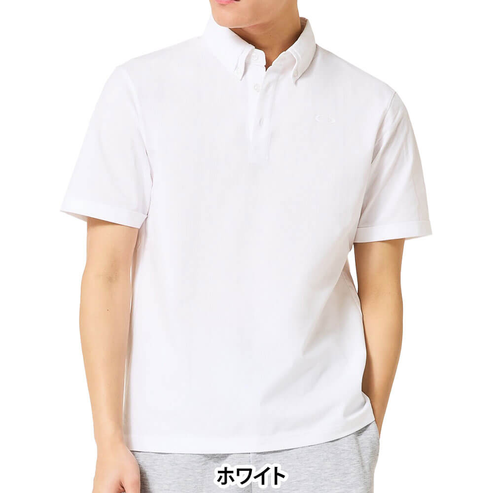 オークリー OAKLEY　メンズ シアサッカー 半袖 ポロシャツ FOA408802　2026年モデル 詳細15