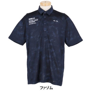 オークリー OAKLEY　メンズ ロゴ刺繍 半袖 ポロシャツ FOA409093　2026年モデル 詳細2