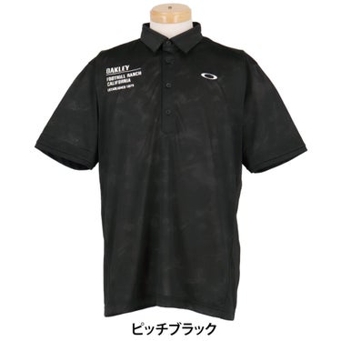 オークリー OAKLEY　メンズ ロゴ刺繍 半袖 ポロシャツ FOA409093　2026年モデル 詳細8