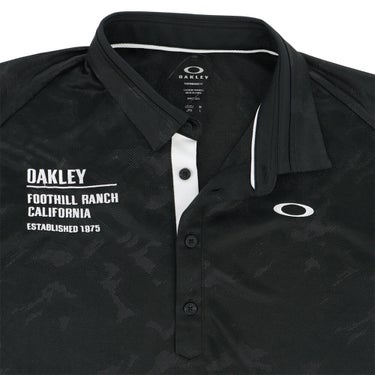 オークリー OAKLEY　メンズ ロゴ刺繍 半袖 ポロシャツ FOA409093　2026年モデル 詳細11