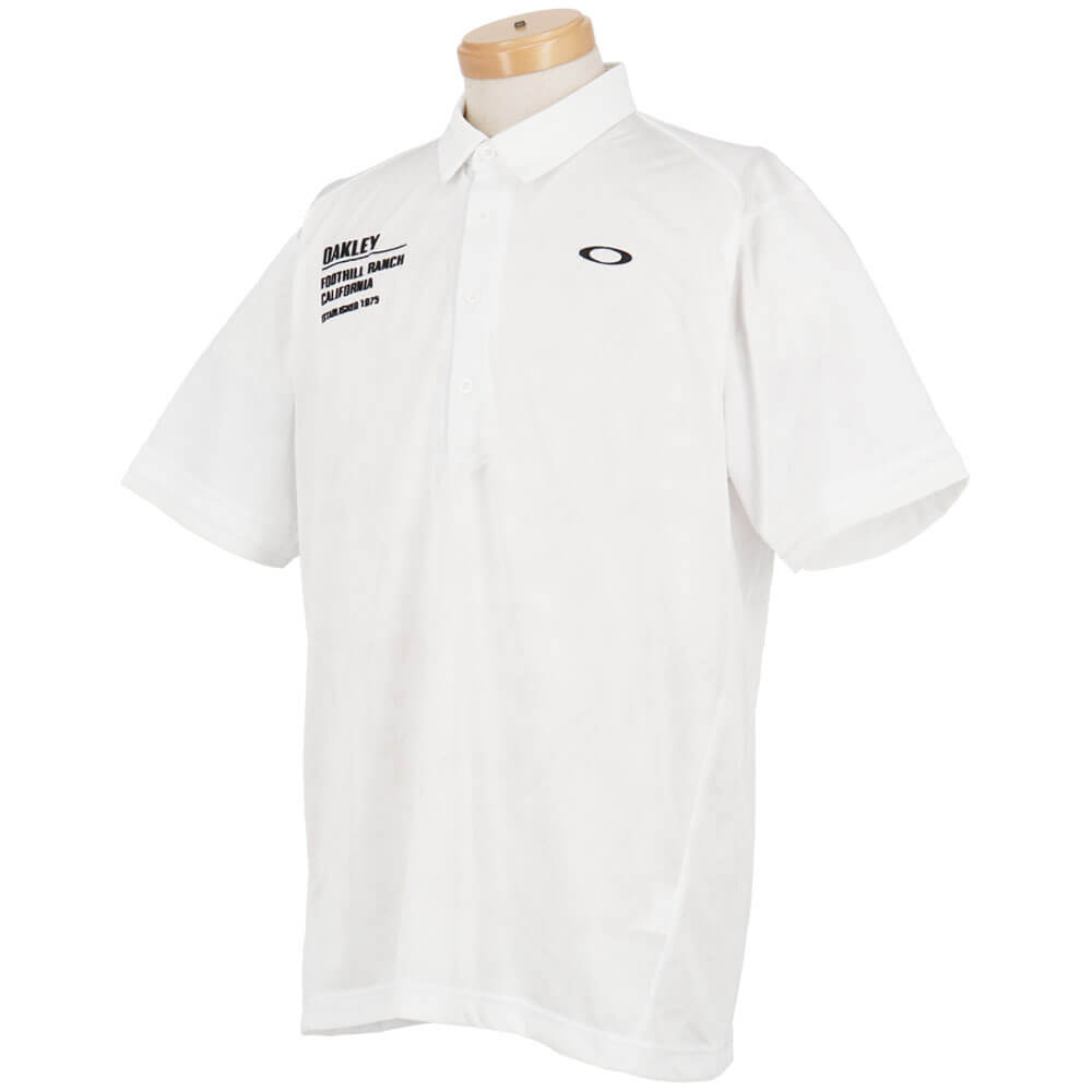 オークリー OAKLEY　メンズ ロゴ刺繍 半袖 ポロシャツ FOA409093　2026年モデル 詳細14