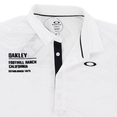 オークリー OAKLEY　メンズ ロゴ刺繍 半袖 ポロシャツ FOA409093　2026年モデル 詳細15
