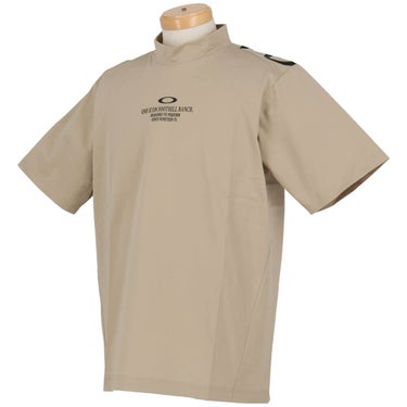 オークリー OAKLEY　メンズ ロゴプリント 半袖 モックネックシャツ FOA409094　2026年モデル 詳細4