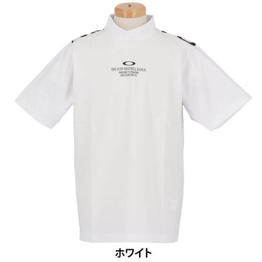 オークリー OAKLEY　メンズ ロゴプリント 半袖 モックネックシャツ FOA409094　2026年モデル 詳細12