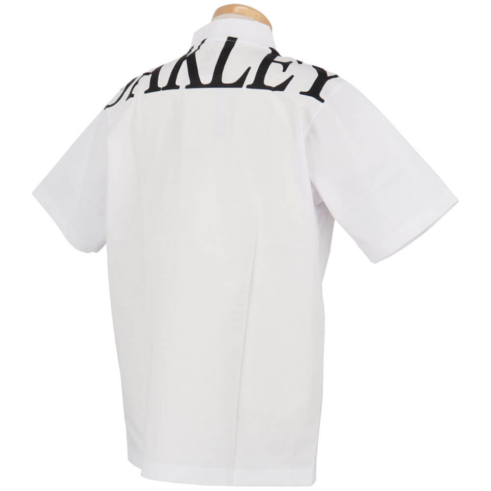 オークリー OAKLEY　メンズ ロゴプリント 半袖 モックネックシャツ FOA409094　2026年モデル 詳細13