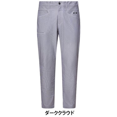 オークリー OAKLEY　メンズ 千鳥格子柄 テーパード アンクルパンツ FOA409084　2026年モデル 詳細2