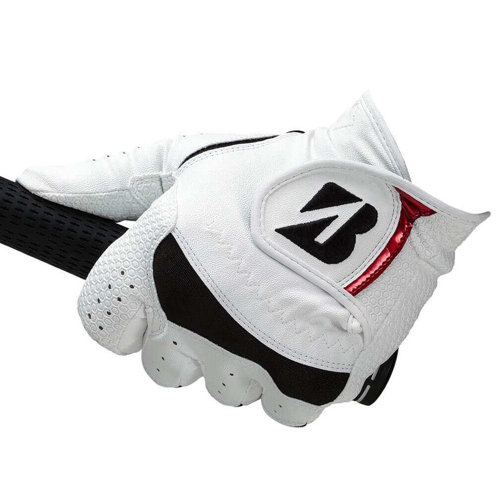 ブリヂストン　メンズ STRONG DUAL ストロング デュアル 左手用 片手 ゴルフグローブ GL2607 WH ホワイト　2026年モデル 詳細4