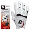 ブリヂストン　メンズ STRONG DUAL ストロング デュアル 右手用 片手 ゴルフグローブ GL2608 WH ホワイト　2026年モデル