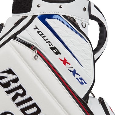 ブリヂストン　メンズ ツアーレプリカモデル キャディバッグ CB2601 WH ホワイト　2026年モデル ホワイト 詳細8
