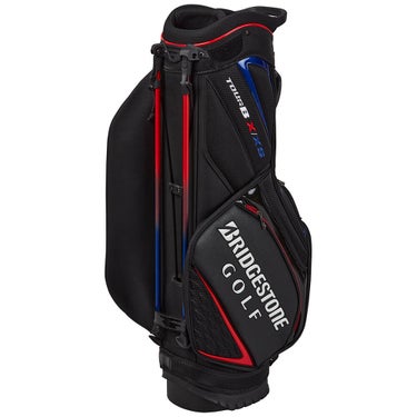 ブリヂストン　メンズ ツアースタンドモデル キャディバッグ CB2602 BK ブラック　2026年モデル ブラック 詳細2