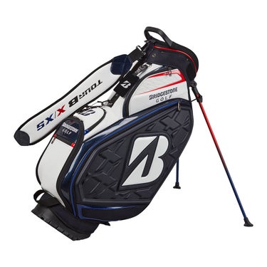ブリヂストン　メンズ ツアースタンドモデル キャディバッグ CB2602 NW ネイビー/ホワイト　2026年モデル ネイビー/ホワイト