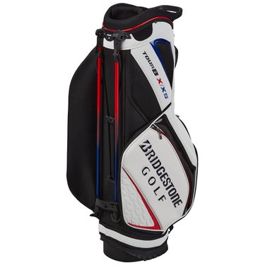 ブリヂストン　メンズ ツアースタンドモデル キャディバッグ CB2602 WH ホワイト　2026年モデル ホワイト 詳細2