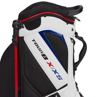ブリヂストン　メンズ ツアースタンドモデル キャディバッグ CB2602 WH ホワイト　2026年モデル ホワイト 詳細8