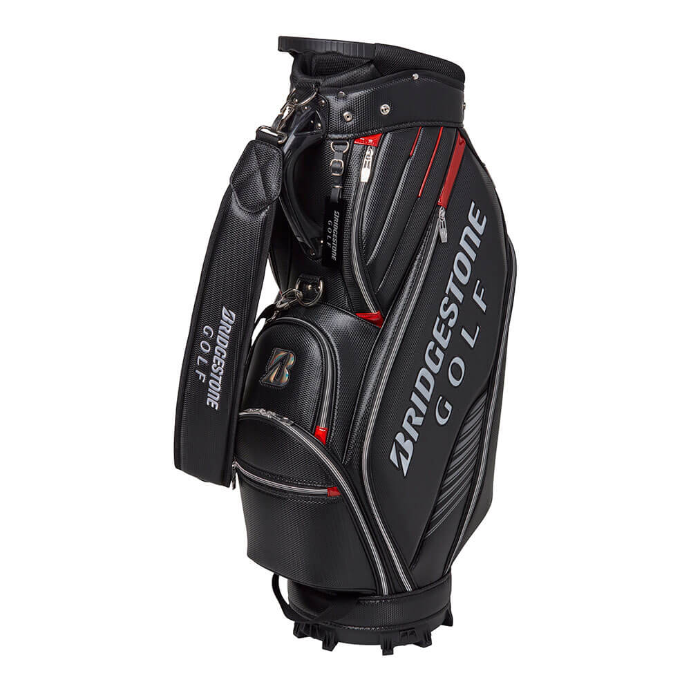 ブリヂストン　メンズ スポーツモデル キャディバッグ CB2611 BK ブラック　2026年モデル ブラック