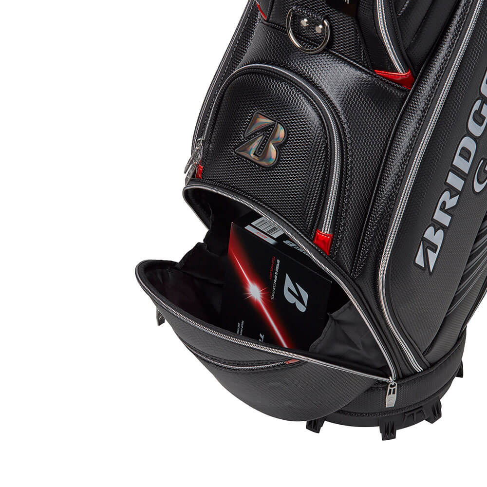ブリヂストン　メンズ スポーツモデル キャディバッグ CB2611 BK ブラック　2026年モデル ブラック 詳細4