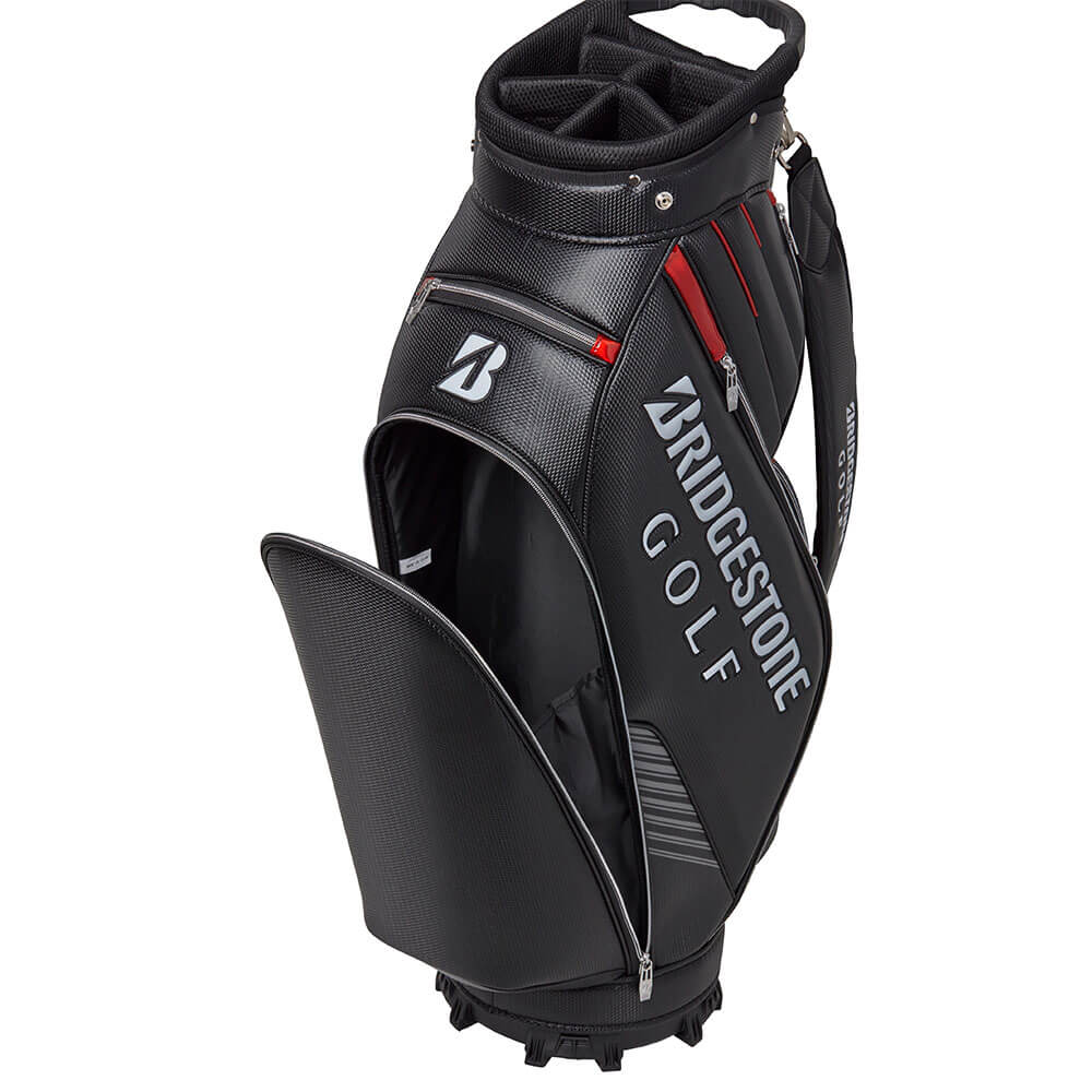 ブリヂストン　メンズ スポーツモデル キャディバッグ CB2611 BK ブラック　2026年モデル ブラック 詳細5