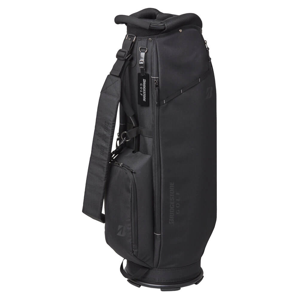 ブリヂストン ユニセックス 軽量アルミフレームモデル キャディバッグ CB2621 BK ブラック 2026年モデル