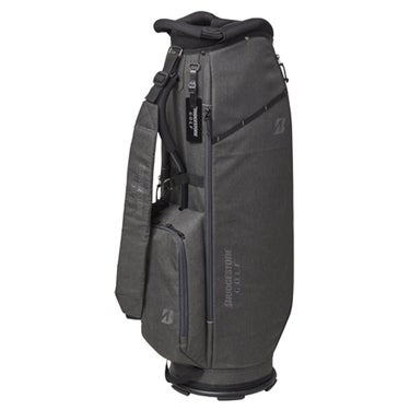 ブリヂストン　ユニセックス 軽量アルミフレームモデル キャディバッグ CB2621 CG チャコールグレー　2026年モデル チャコールグレー