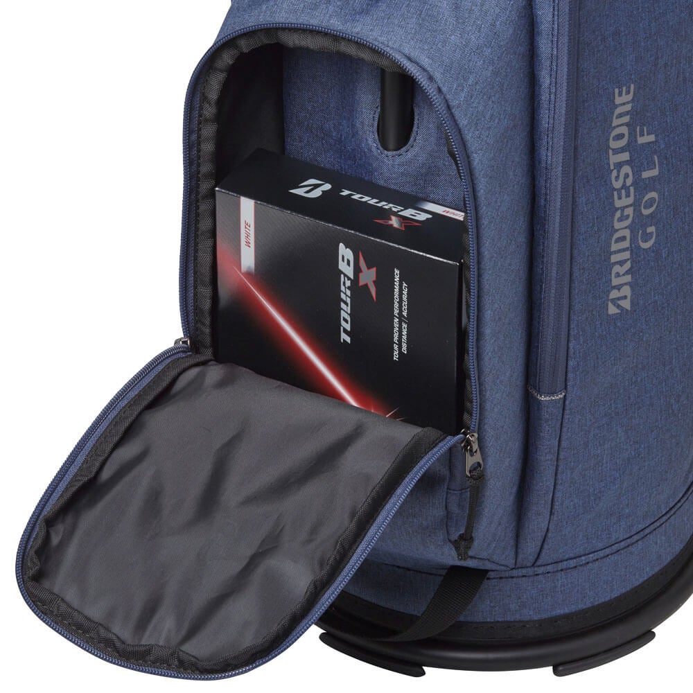 ブリヂストン　ユニセックス 軽量アルミフレームモデル キャディバッグ CB2621 NA ネイビー　2026年モデル ネイビー 詳細5