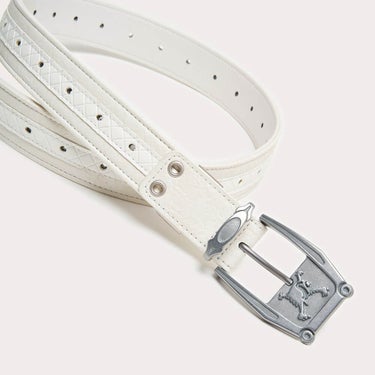 オークリー OAKLEY　メンズ SKULL BELT 16.1 ベルト FOS901604 100 ホワイト　2026年モデル ホワイト 詳細2