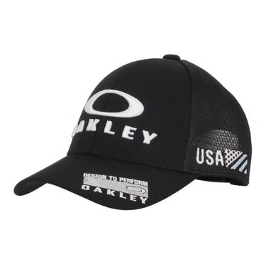 オークリー OAKLEY　メンズ OAKLEY FIXED MESH CAP 26.0 メッシュ キャップ FOS902395 021 ピッチブラック　2026年モデル ピッチブラック