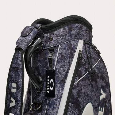オークリー OAKLEY　メンズ GOLF BAG 18.0 キャディバッグ FOS901967 012 ブラック/グレー　2026年モデル ブラック/グレー 詳細3